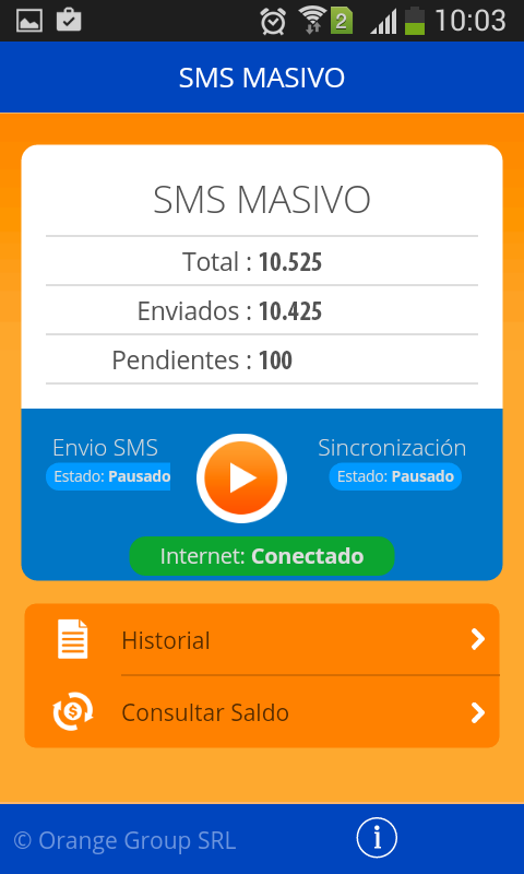 SMS Sender (App Privado)